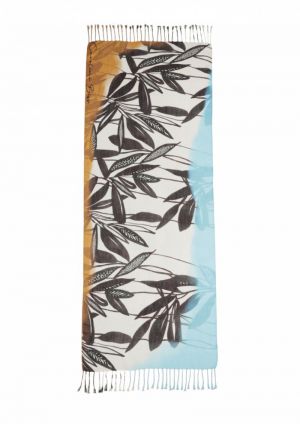 sjaal met kleurrijke lente opd 39 Multi Color