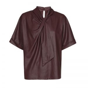 comfortabele top in vegan leat 55 Wine