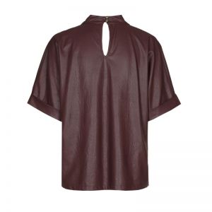 comfortabele top in vegan leat 55 Wine