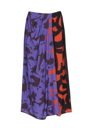 Kleurrijke midi-rok 59 Multi Color