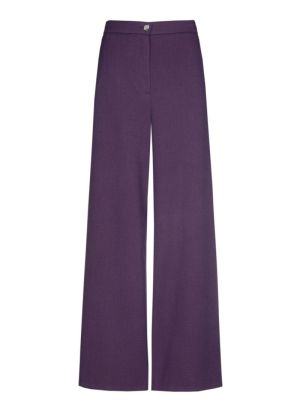 City-look broek, normal waist 44 Purple