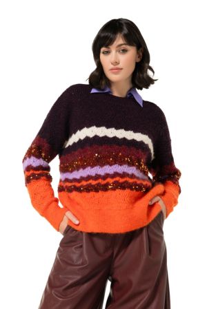 Kleurrijke winterpull met subt 59 Multi Color