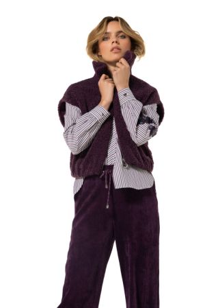 Teddy bodywarmer 45 Plum