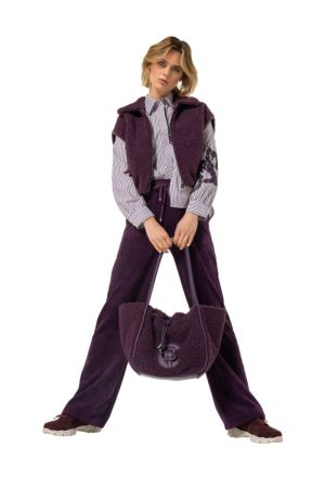 Teddy bodywarmer 45 Plum