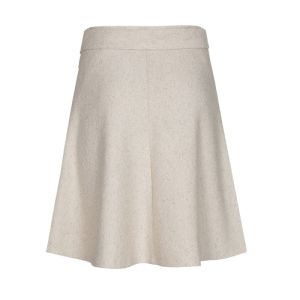 Korte A-lijn rok 93 Cream