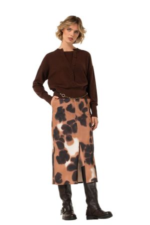 Aansluitende midi-rok 39 Multi Color