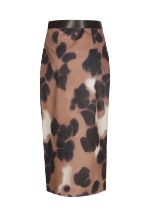 Aansluitende midi-rok 39 Multi Color