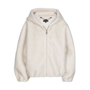 Faux fur bomber 93 Cream